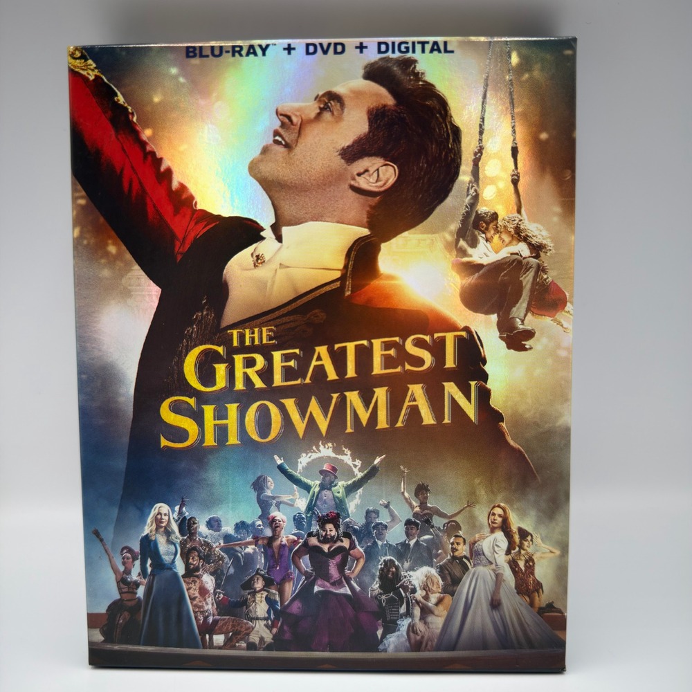 The Greatest Showman Blu-ray DVD Official Songbook Musical Hugh Jackman 2017